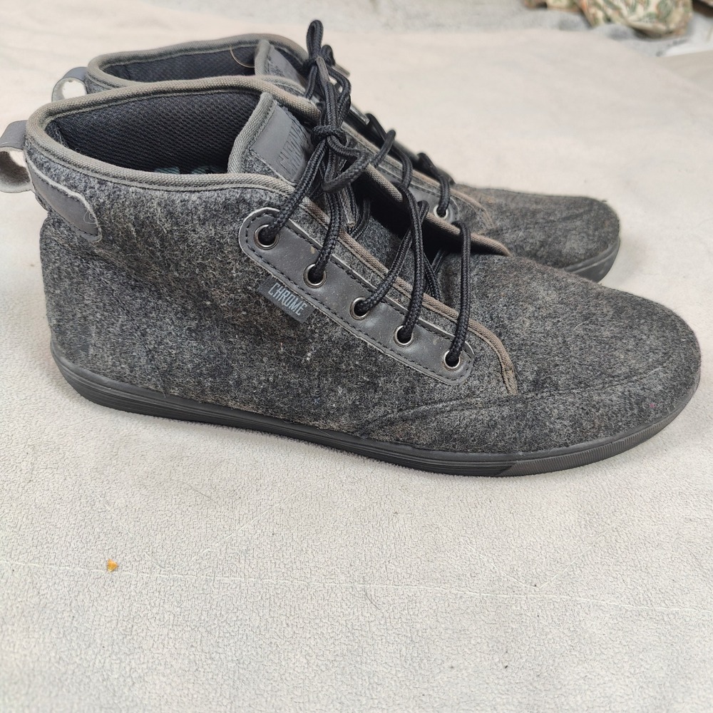 Chrome Forged Charcoal Textile Chukka Boot‎ Mens Size 10 Sneakers Shoes